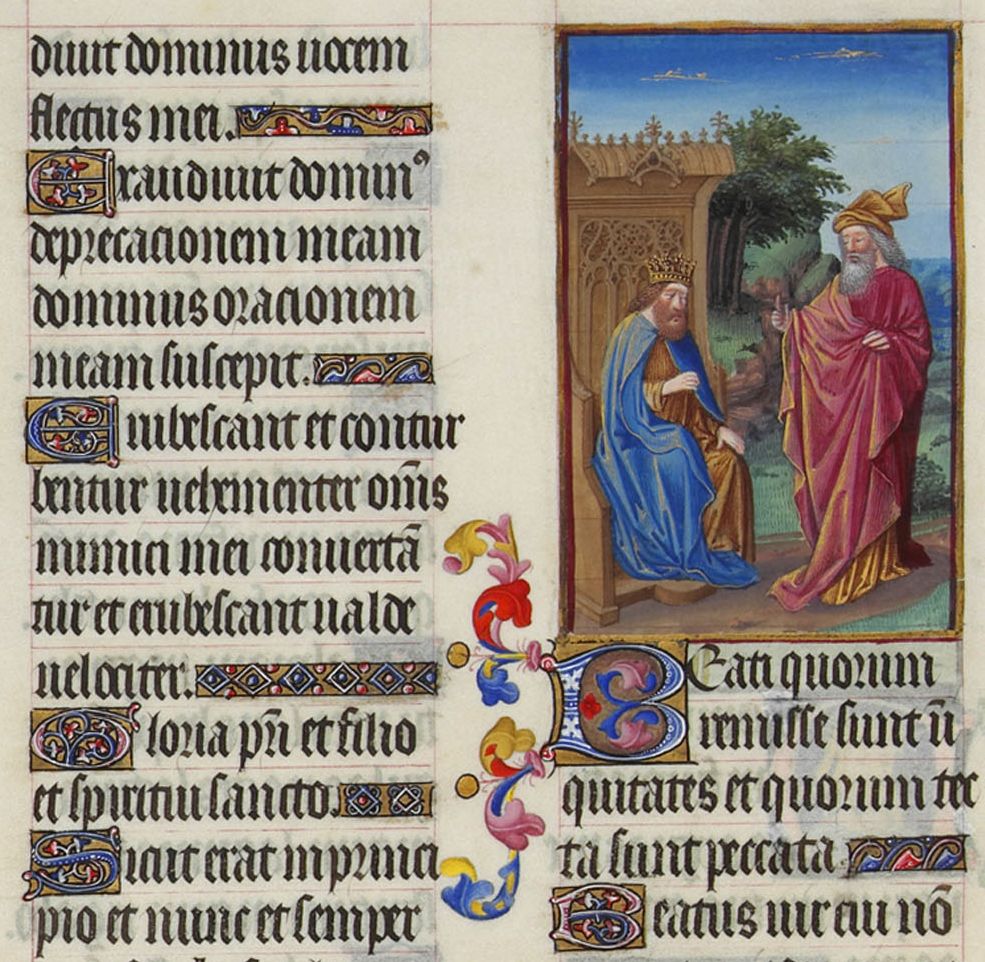 Les Très Riches Heures du duc de Berry, Folio 65v aus dem Musée Condé, Chantilly – Lizenz: gemeinfrei.