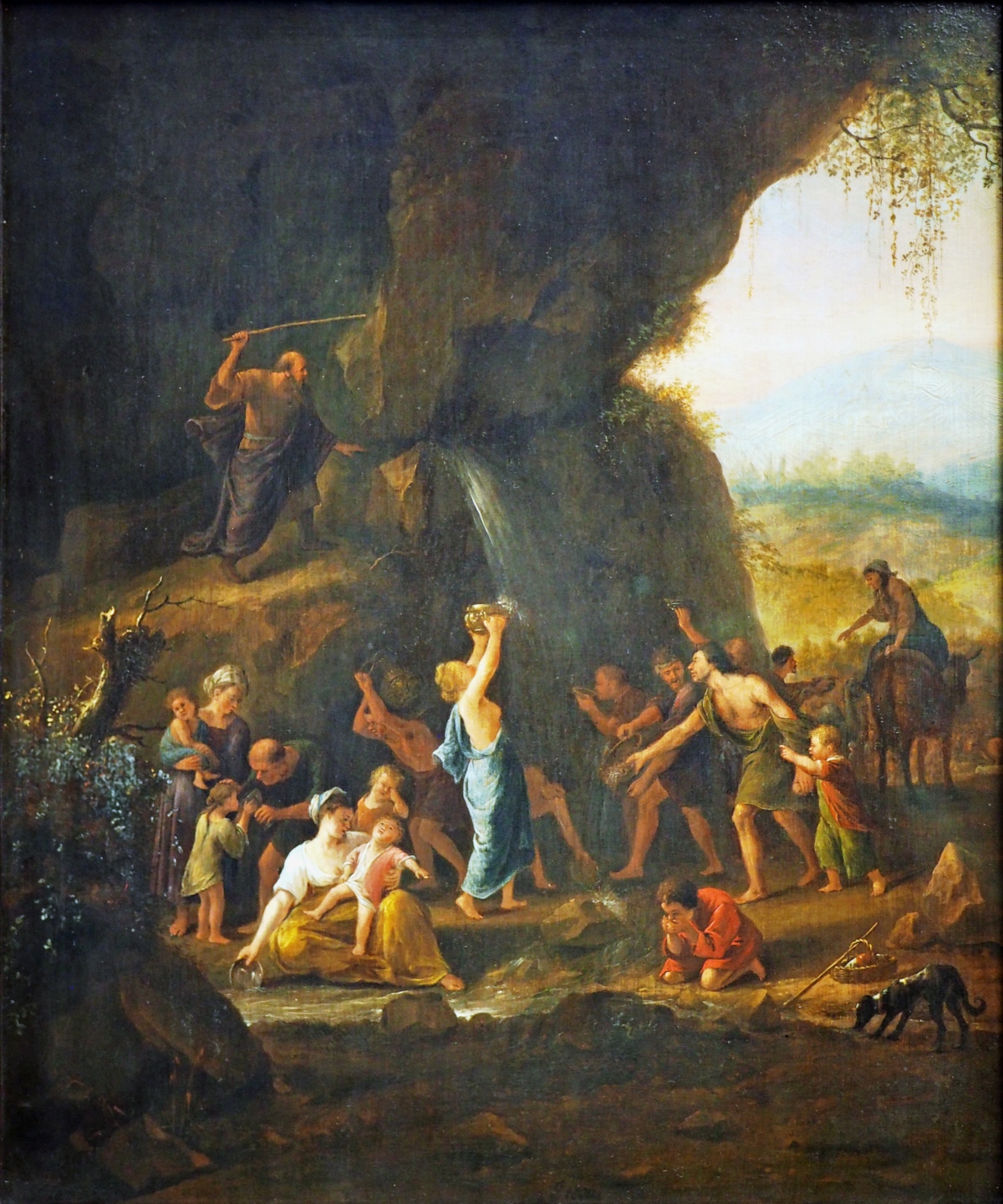 Jan Steens Ölgemälde befindet sich im Besitz des Frankfurter Städel Museums. Lizenz: gemeinfrei.