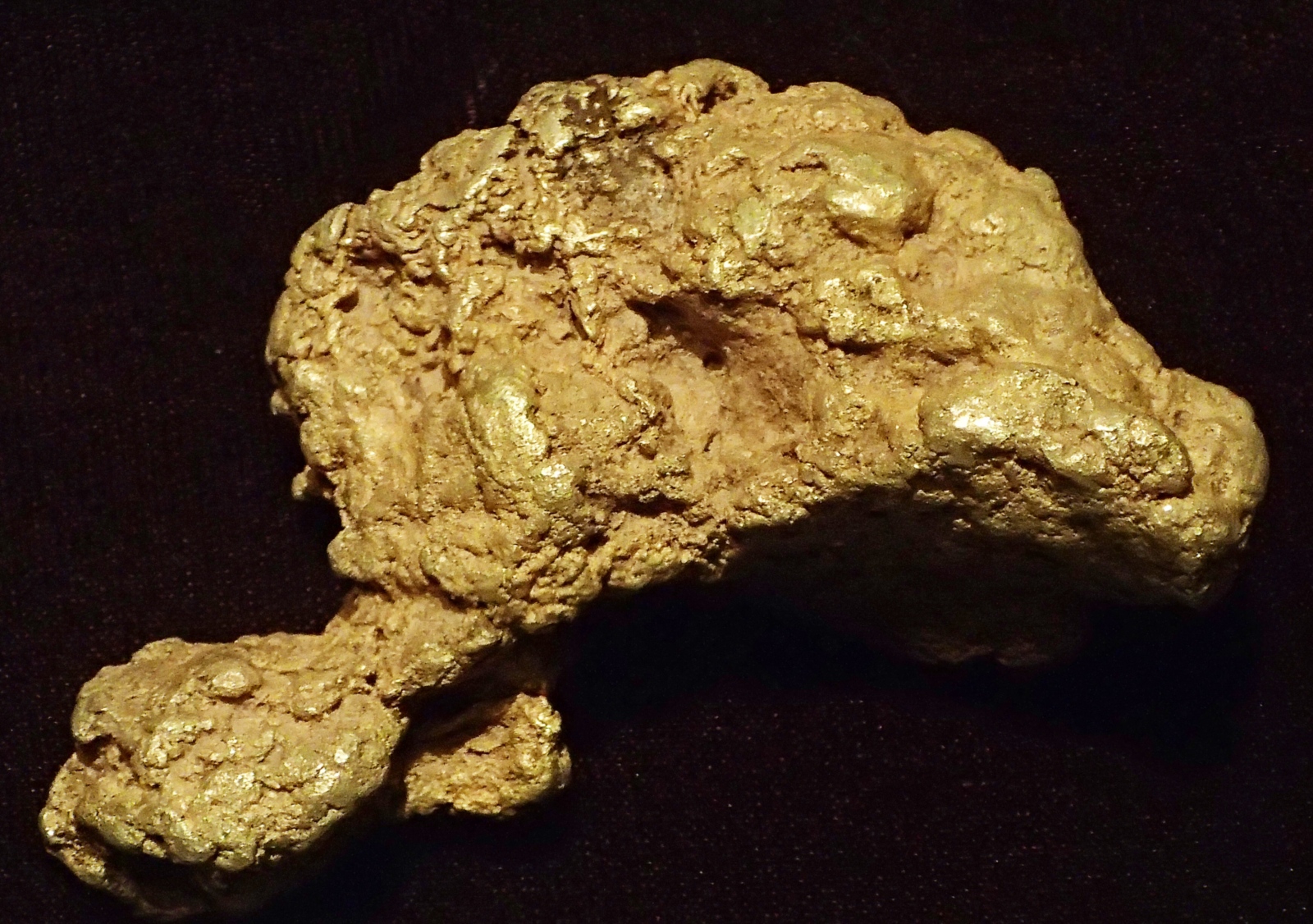  Gold nugget (placer gold) from Colorado, USA. CC-BY-2.0, James St. John (26.10.2013)