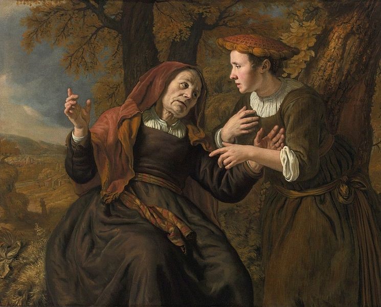 Jan Victors, Ruth and Naomi, 1653 - Lizenz: gemeinfrei