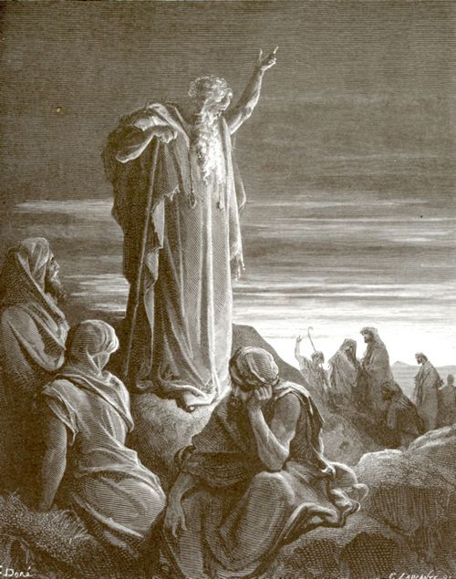Gustave Doré, Illustration für die Prachtausgabe der Bibel in fr. Sprache aus dem Verlag Tours von Alfred Mame (ca. 1866) – Lizenz: gemeinfrei.