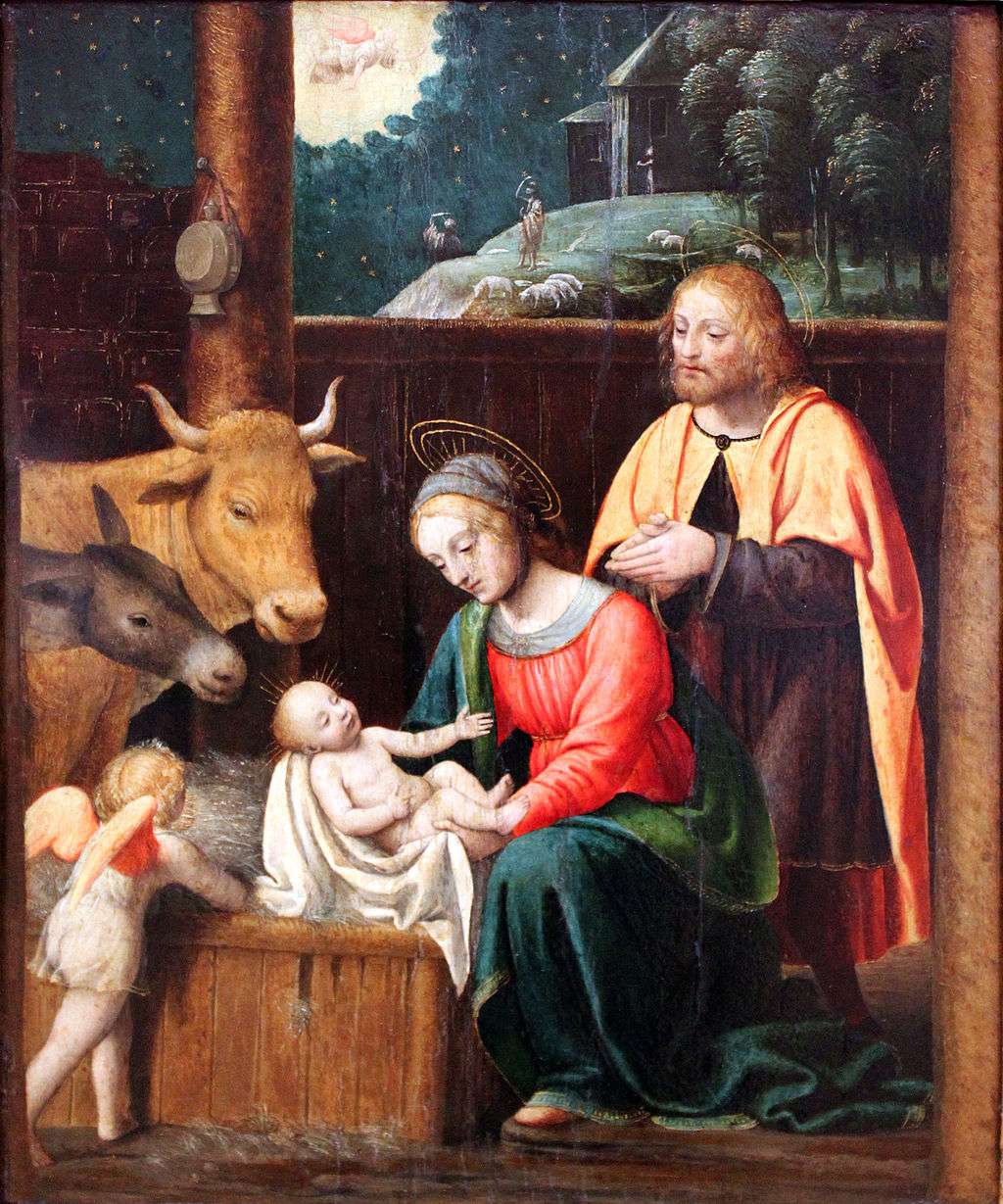Die Geburt Christi, 1525, [Public domain]