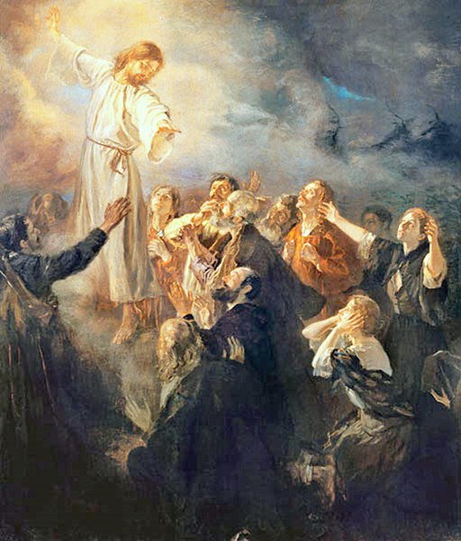 Fritz von Uhde, Die Himmelfahrt Christi (1897), gemeinfrei via wikicommons 