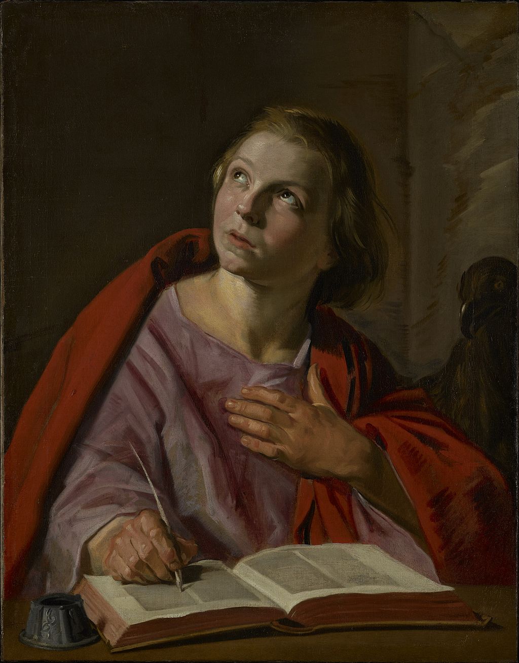 Frans Hals, Heiliger Evangelist Johannes (um 1625-1628), Frans Hals [Public domain] via wikicommons