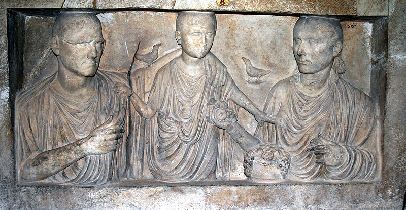 Grabstein Vatikanische Museen (Agnete 19.10.2009), Wikimedia Commons