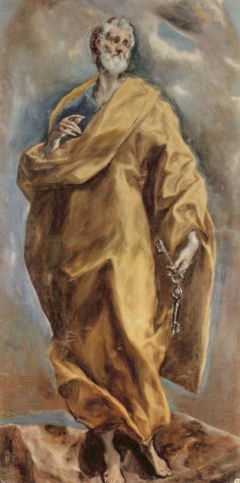El Greco, Petrus (1605-1610), gemeinfrei - The Yorck Project (2002) 10.000 Meisterwerke der Malerei (DVD-ROM), distributed by DIRECTMEDIA Publishing GmbH. ISBN: 3936122202.