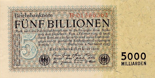 Banknote (1923); Wikimedia Commons