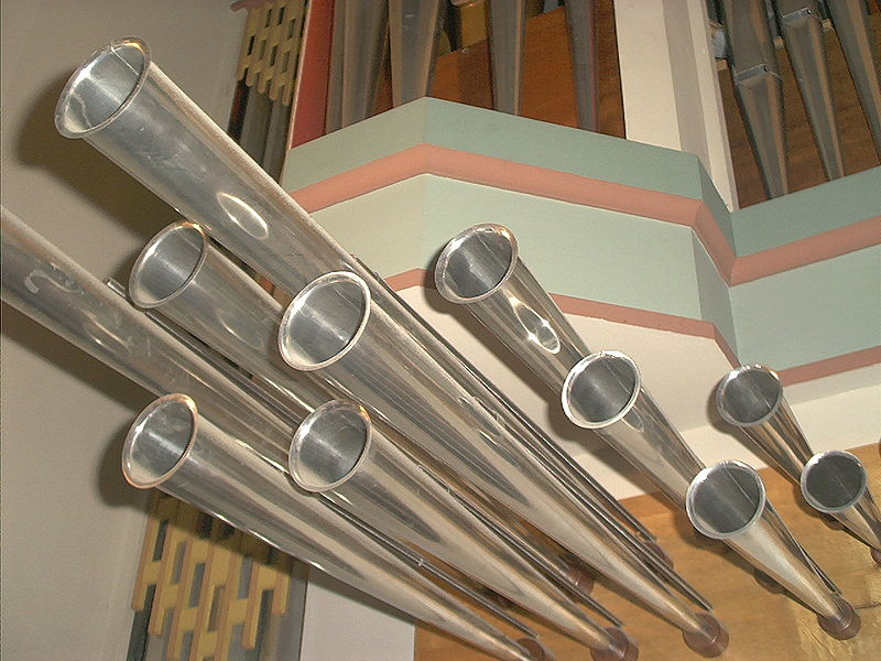 Spanische Trompete (Orgel), Photo: Kantor.JH (März 2005) CC A-S A3.0