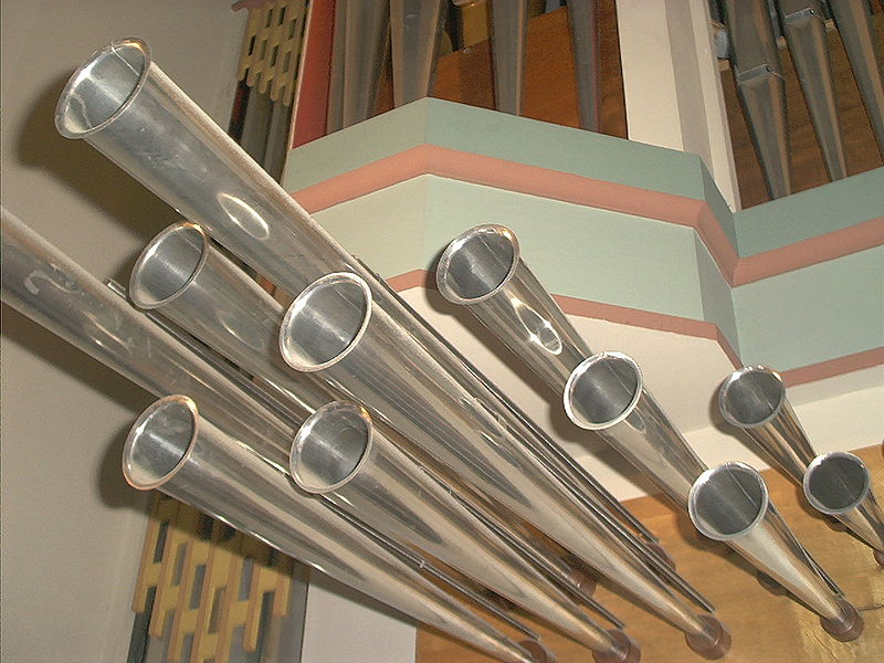 Spanische Trompete (Orgel), Photo: Kantor.JH (März 2005) CC A-S A3.0